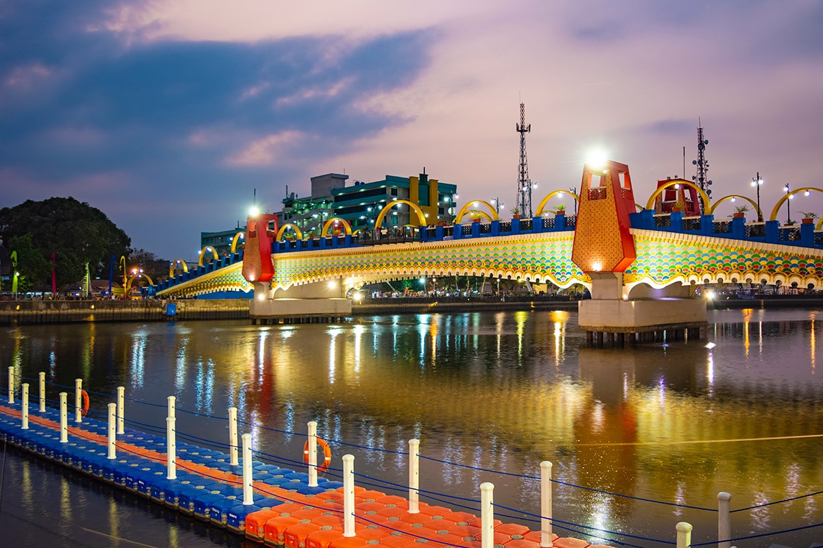 Destinasi wisata keluarga Tangerang, Cisadane Walk, Banten